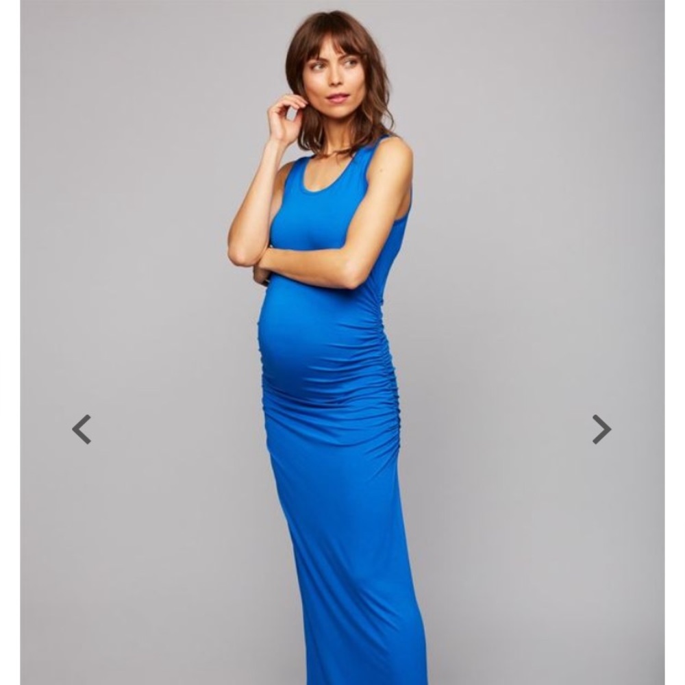 Isabella Oliver lisle maternity maxi dress- size 1
